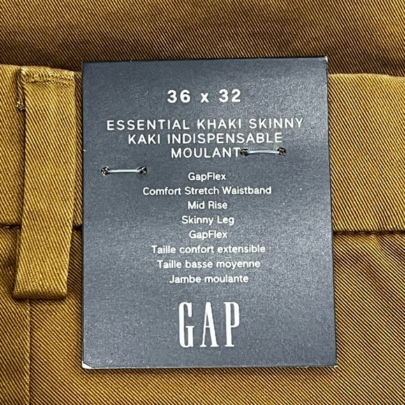 Old Navy khaki’s. Brand New with tags. 36x32 - Picture 6 of 8